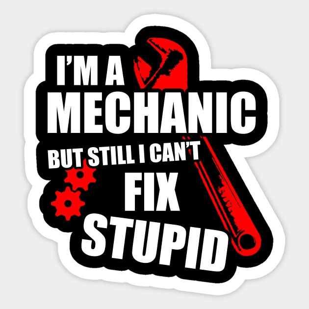 mechanic Sticker by FUNNY LIFE